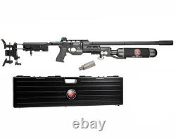 Hatsan TacBoss. 25 Cal QE 905 FPS PCP Side-Lever Air Rifle with Scope and Pellets