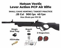 Hatsan Vectis. 25 Caliber Lever Action QuietEnergy QE PCP Air Rifle