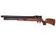 Jts Airacuda Pcp Air Rifle 0.22 Caliber Sidelever Repeater, Hardwood Stock
