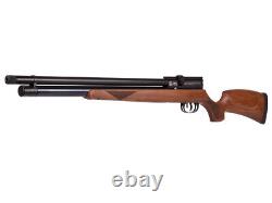JTS Airacuda PCP Air Rifle 0.25 Caliber Sidelever Repeater, Hardwood Stock