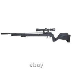Lancer Tactical Nova Razer D-01.22 Caliber Synthetic Stock PCP Air Rifle Bl