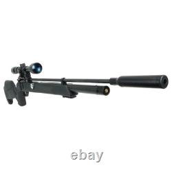 Lancer Tactical Nova Razer D-01.22 Caliber Synthetic Stock PCP Air Rifle Bl