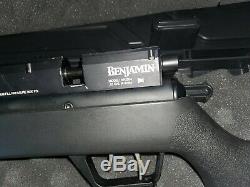 Mint condition Benjamin Rifle 25 CAL model# BP2564 Black with High Pressure Pump