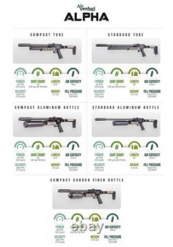 (NEW) Air Venturi Alpha Air Rifle Standard Tube 0.22