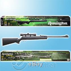 NEW REMINGTON EXPRESS SYNTHETIC. 22 CALIBER PELLET AIR GUN RIFLE with 4x32 SCOPE