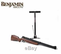 New Crosman Benjamin Discovery. 22 Caliber PCP/CO2 Air Rifle Kit BP9M22GP