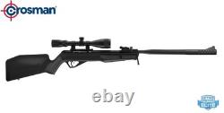 New Crosman Mag Fire Ultra. 22 Air Rifle with 3-9x40mm Scope (No Baffle)