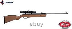 New Crosman Vantage NP. 177 Caliber Air Rifle with Scope, Hardwood Stock 30021