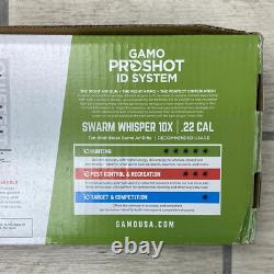 New Gamo Swarm Whisper Air Rifle. 22 Caliber Pellet 10 Shot Black 611006875554