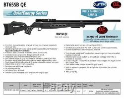 New Hatsan BT65SB QE. 22 Caliber Side Bolt Air Rifle, Black HGBT65SB22-QE