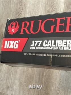 New Ruger NXG APX Pneu Air Rifle. 177 BB or Pellet Gun 800fps + 2 Scopes 2230246