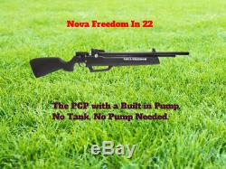 Nova Freedom First PCP Rifle with Built in Air Pump, No Pump or Tank Needed