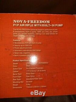 Nova Freedom First PCP Rifle with Built in Air Pump, No Pump or Tank Needed