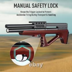 PINTY PCP Pellet Gun Air Rifle. 22(5.5 mm) Caliber 9 Pellet Air Rifle 800 FPS