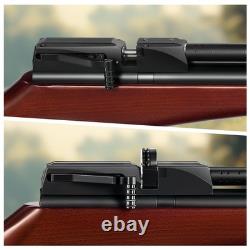 PINTY PCP Pellet Gun Air Rifle. 22 Cal 800FPS Hunting Wood Stock Gun