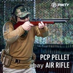 PINTY PCP Pellet Gun Air Rifle. 22 Cal 800FPS Hunting Wood Stock Gun
