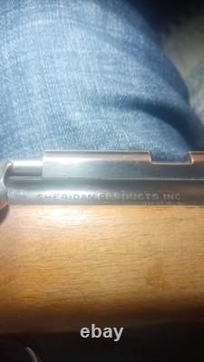 Parts or Repair 1956 1959 Sheridan Model C Blue Streak. 20 Cal. Pump Air Rifle