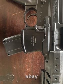 Pellet Gun SIG MPX. 177 Cal Co2 Powered Pellet Gun With Holographic Sight