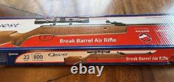 RARE Crosman Quest 800x Air Rifle. 22 Caliber Break Barrel With Scope
