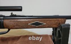 RARE! Daisy Powerline 917 with Scope Air Rifle 177 Cal Pellet Working Condition