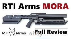 RTI Arms MORA. 22 with Hand Guard & 40gr Altaros Slugs Tune (PCP Air Rifle) Pellet