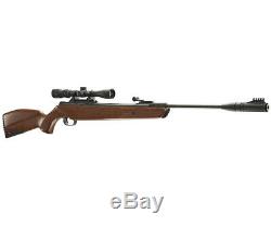 RUGER Yukon Magnum Break Barrel. 22 Pellet Real Wood Air Rifle with Scope 2244230