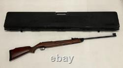 RWS Diana 350 Magnum. 177 Cal Long-Range Breakbarrel Rifle Pellet Air Gun & Case