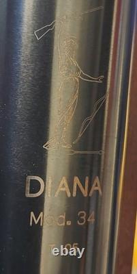 RWS Diana Model 34 Air Rifle. 177 (4.5mm) Pellet (Break Barrel) German