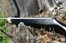 RWS Diana model 34 34n air rifle. 177 satin nickel black finish stock