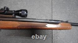 RWS Diana model 48/52 5.5/22 Side Lever Air Rifle. 177 Cal Germany with Scope READ