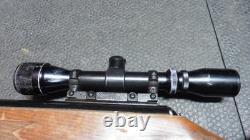 RWS Diana model 48/52 5.5/22 Side Lever Air Rifle. 177 Cal Germany with Scope READ
