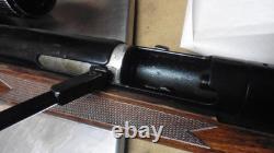 RWS Diana model 48/52 5.5/22 Side Lever Air Rifle. 177 Cal Germany with Scope READ