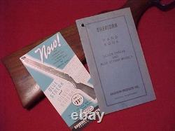 Rare Collector's Grade Sheridan 5mm. 20 Cal Blue Streak Air Rifle Estate Item