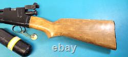 Rare Crosman 123 100 CG Shoot-A-Score Air Rifle Co2 with Cylinder & Provenance