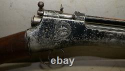Rare Crosman Arms Co Rochester NY patent 1924 pump air riffle 101 pellet bb gun