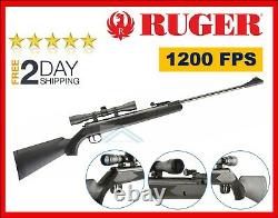 Ruger Blackhawk 1200 Powerful Varmint Pest Hunting Rifle. 177 Cal Pellet Air Gun