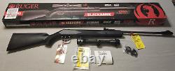 Ruger Blackhawk Pellet Rifle 4x32mm Scope 1200FPS. 177 Cal