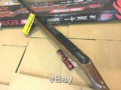 Ruger Impact Max. 22 Cal Pellet Air Gun Rifle 4x32 Scope 1050 FPS