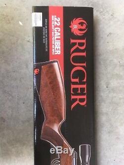 Ruger Impact Max. 22 Pellet Gas Piston Air Rifle with 4x32 Scope 1000 fps