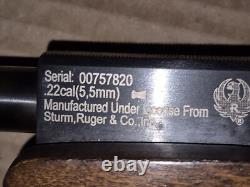 Ruger Impact Max Elite Breakbarrel. 22 Cal Pellet Air Rifle W Case Ruger Scope