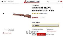 SALE Weihrauch HW90 in. 177 or. 22 READ DESCRIPTION