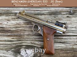 SHERIDAN E9 Series E20 Nickel Pistol 20 Caliber 5mm Not EB20