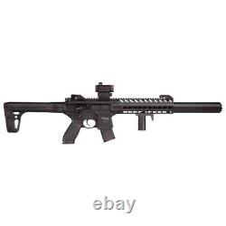 SIG SAUER MCX. 177 CAL PELLET SEMI AUTO CO2 AIR RIFLE With MICRO RED DOT SIGHT