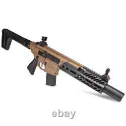 SIG SAUER MCX Rattler Canebrake. 177 Pellet CO2 Air Rifle extra mag Co2 red dot