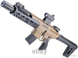 SIG SAUER MCX Rattler Canebrake. 177 Pellet CO2 Air Rifle extra mag Co2 red dot