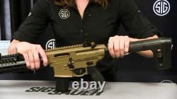 SIG SAUER MCX Rattler Canebrake. 177 Pellet CO2 Air Rifle extra mag Co2 red dot