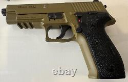 SIG SAUER MPX Rifle & P226 Pistol CO2 Pellet Guns w Cylinders & Ammo Excellent