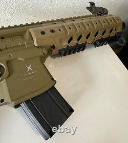 SIG SAUER MPX Rifle & P226 Pistol CO2 Pellet Guns w Cylinders & Ammo Excellent