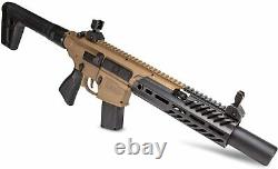 SIG Sauer MCX Rattler CANEBRAKE. 177 Cal CO2 Air Rifle FDE