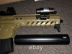 SIG Sauer MPX. 177 Semi-auto w DonnyFL Adapter & CO2 Adapter & 3 Mags Bundle